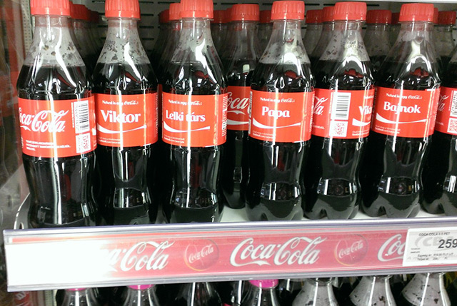 coca cola keresztnev